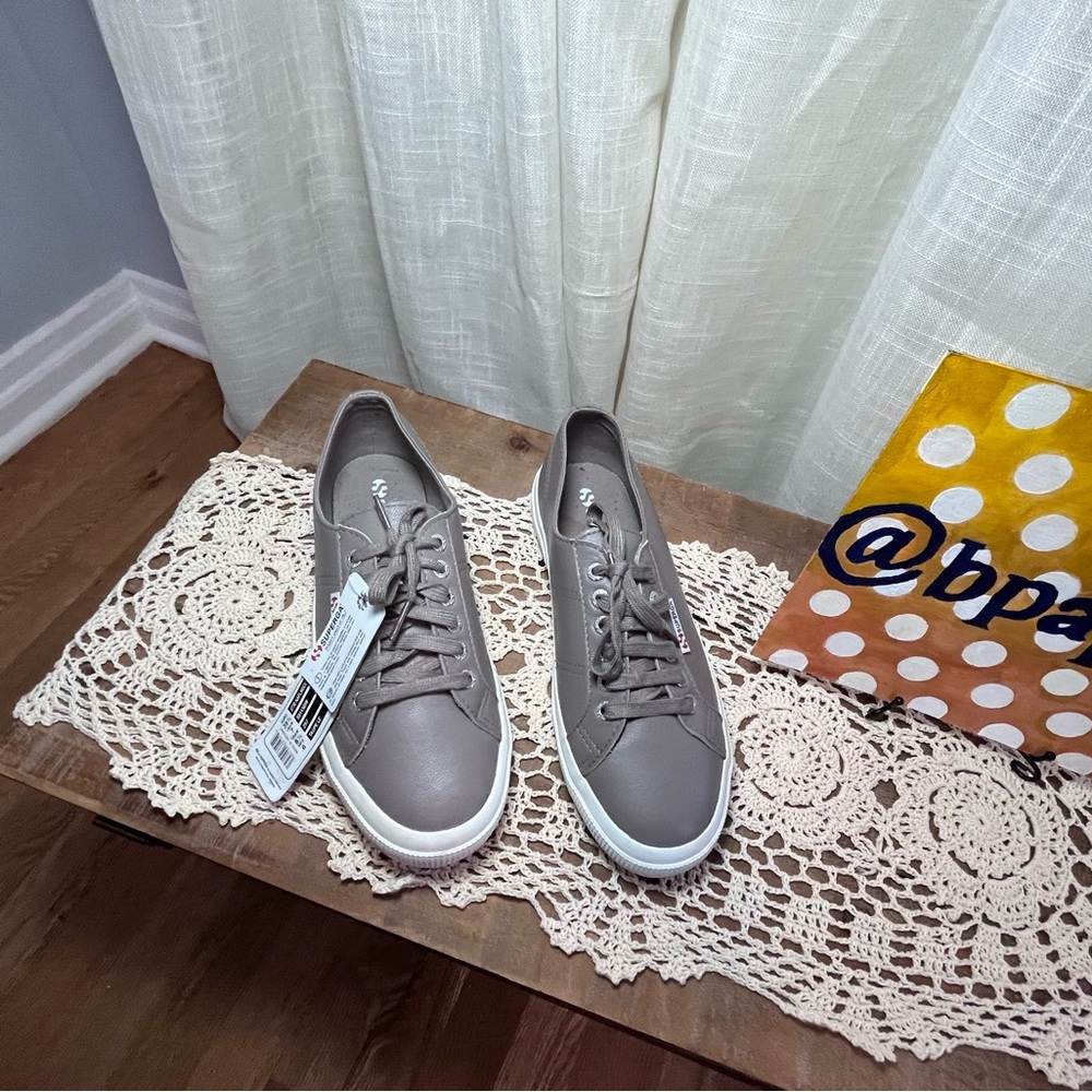 Superga Cotu 2750 Leather Sneakers